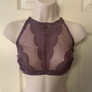Victoria’s Secret High Neck Crochet Bralette